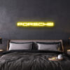 porsche neon sign