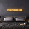 porsche neon sign