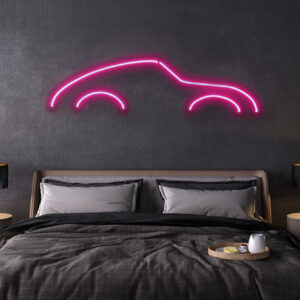 porsche 911 LED neon sign schriftzug