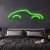 porsche 911 LED neon sign schriftzug