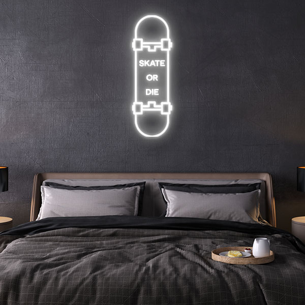 Skate or Die Neon Sign