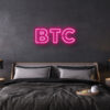 BTC Bitcoin LED Neon Sign