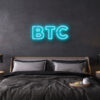 BTC Bitcoin LED Neon Sign