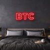 BTC Bitcoin LED Neon Sign