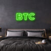 BTC Bitcoin LED Neon Sign