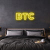 BTC Bitcoin LED Neon Sign