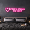vow currency neon logo the last network logo