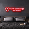 vow currency neon logo the last network logo