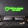 vow currency neon logo the last network logo