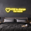 vow currency neon logo the last network logo